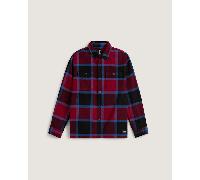 Vans - Kids Larkspur Flannel Shirt (8-14 Years), Burgundy, Size: XL