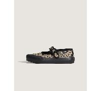 Vans - Kids Mary Jane Leopard Shoes (4-8 Years), Black, Size: 11.5