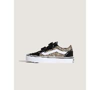 Vans Old Skool V Youth Trainers Brown EU 27 Kids