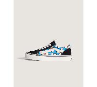 Vans Shoes (Trainers) Old Skool Painted Floral Bright Azure in Black 2.5 kid