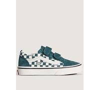 Vans Kids Old Skool Trainers, Green, Size 2 Older Green
