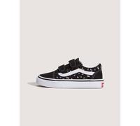 Vans - Kids Old Skool V Shoes (4-8 years), Black, Size: 2