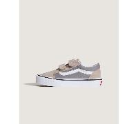 Vans - Kids Old Skool V Shoes (4-8 Years), Grey, Size: 2