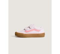 Vans - Kids Old Skool V Shoes (4-8 years), Pink, Size: 11.5