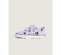 Vans - Kids Old Skool V Shoes (4-8 years), Purple, Size: 12.5