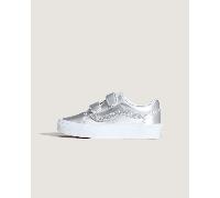 Vans - Kids Old Skool V Shoes (4-8 years), White, Size: 12.5