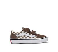 Vans Kids Old Skool Velcro Trainers, Multi, Size 1 Older Print