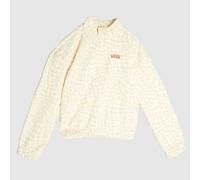Vans Kids Printed Sweatshirt in White & Beige UK 7-8Y