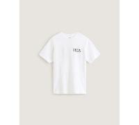 Vans - Kids Racing Flames T-Shirt (8-14 Years), White, Size: S