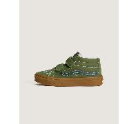 Vans - Kids Sk8-Mid V Shoes (4-8 years), Green, Size: 1.5