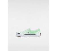 VANS Kids Classic Slip-on Checkerboard Shoes (4-8 Years) (pistachio Green) Kids Green, Size 10