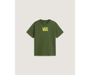 Vans - Kids Stretch Logo T-Shirt (8-14 Years), Green, Size: L