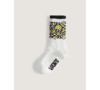 Vans - Kids Ticker Checkerboard Crew Socks, White, Size: XS ( 13-2.5 )