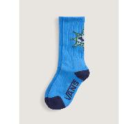Vans - Kids Ticker Crew Socks (1 Pair), Blue, Size: XXS (10-12.5 )