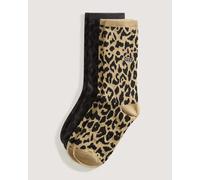 Vans - Kids Ticker Crew Socks (2 pairs), Beige, Size: XS ( 13-2.5 )