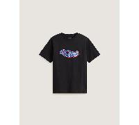 Vans - Kids Wavy Script T-shirt (8-14 years), Black, Size: L