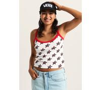 Vans - Kiki Cami Racing Red - Tank - white - M - 60% Cotton, 40% Polyester M
