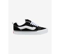 Vans Knu-Skool Shoes Black White Junior - 36