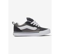 Vans Knu-Skool Shoes Dark Grey White Junior - 35