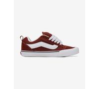 Vans Knu-Skool Shoes Dark Red White - 36.5
