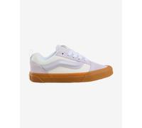 Vans Knu-Skool Shoes Pink White Cream Brown Junior - 36.5
