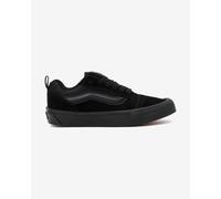 Vans Childrens Unisex Knu Skool Trainers - Black Suede - Size UK 6