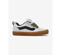 Vans Knu Skool Shoes White Black Brown - 38
