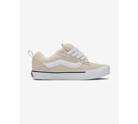 Vans Knu Skool Skate Shoes Beige White - 42