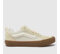 Vans Knu Skool Trainers in Off-White UK 9 (EU 43)
