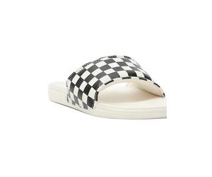 Vans - La Costa Checkerboard Black/Mars - Girl Slides - white - EU 36 - Synthetic/Synthetic/Rubber EU 36