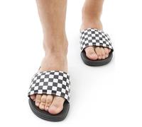Vans - La Costa Slide On (Checkerboard) True White/Black - Slides - white - EU 40,5 - Synthetic/Synthetic/Rubber EU 40,5