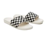 Vans - La Costa Checkerboard Black/Mars - Girl Slides - white - EU 34,5 - Synthetic/Synthetic/Rubber EU 34,5