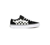 Vans Ladies Checkerboard Filmore Deacon Trainers Black White