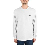 VANS Left Chest Embroidered Logo T-shirt (light Grey Heat) Men Grey, Size XL