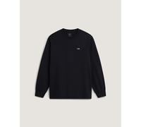 Vans - LEFT CHEST II LOOSE Long Sleeve T-Shirt, Man, Black, Size: S