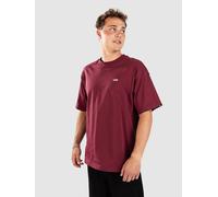 Vans Left Chest II Short Sleeve T-Shirt Dark Red - M