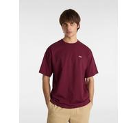 Vans Left Chest II Short Sleeve T-Shirt Dark Red - M