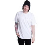 Vans - Left Chest LOG O Tee White/Black - T-Shirt - white - S - 100% Cotton S