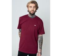 VANS Left Chest Logo T-shirt (burgundy) Unisex Red, Size L