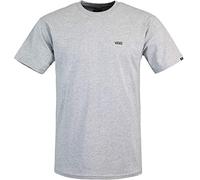 Vans Left Chest Logo Men's T-Shirt, Grey/black, M