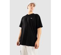 Vans Men's LEFT CHEST LOGO TEE Regular Fit Crew Neck Short Sleeve T - Shirt, Black (Black White Grey Melange), Large (Manufacturer Size: L)