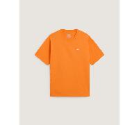 Vans - Left Chest Loose Fit Short Sleeve T-Shirt, Man, Orange, Size: M