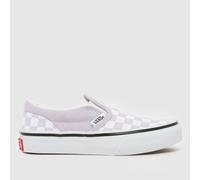 Vans - Kids Slip-On Shoes (4-8 Years), Lilac, Size: 2