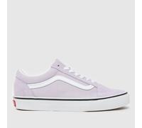 Vans Lilac Old Skool Girls Youth Trainers UK 4 (EU 36½)