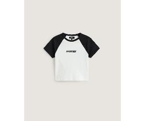 Vans - Little Kids Clare Baby T-Shirt, Woman, White, Size: S