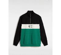 Vans - Logo Vintage Colorblock Sweatshirt, Man, Black, Size: S