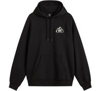 Vans - Loose Sweatshirt - Mte Crestline Logo Pullover Black for Men in Recycled Polyester - Size S Black S