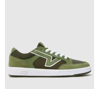 Vans Lowland CC Trainers in Dark Green UK 7 (EU 40½)
