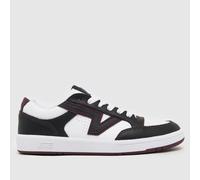Vans Lowland Comfycush Trainers in White & Black UK 4 (EU 36½)