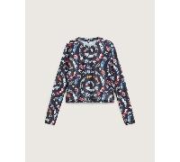 Vans - Ludlow Mesh Long Sleeve T-Shirt, Woman, Black, Size: S